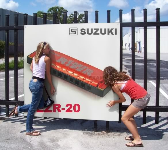Suzuki EZ Rider ad