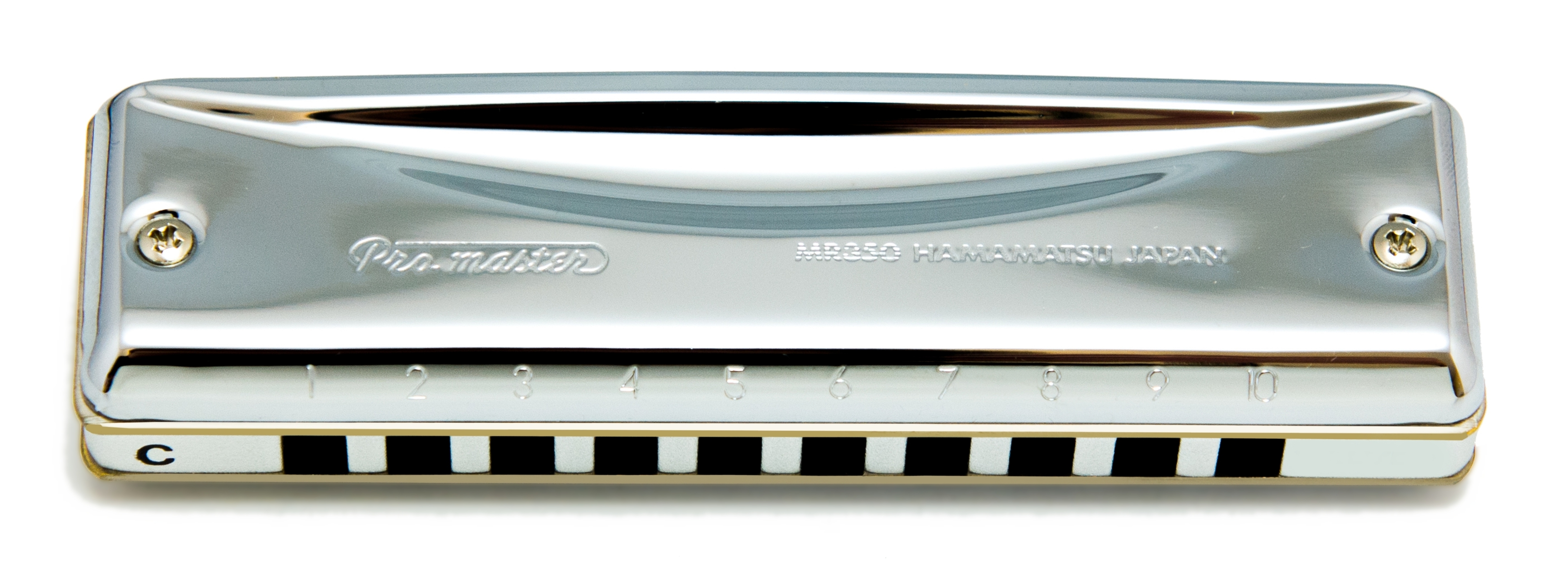 Suzuki Manji - 10 Hole Diatonic Harmonica with a Wood Composite